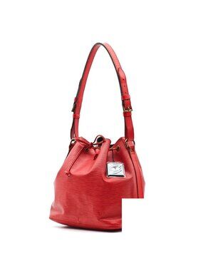 Louis Vuitton Epi Petite Noe Castilian Red Shoulder Bag
